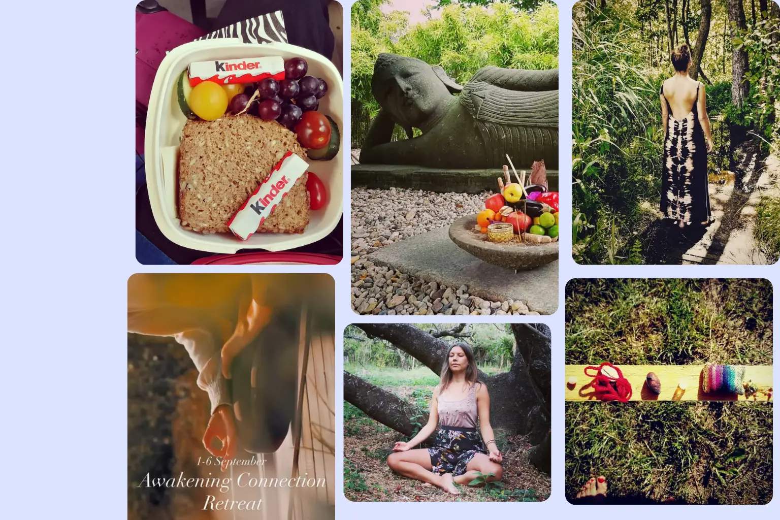 Captured calming lifestyle shots for a wellness retreat’s promotion