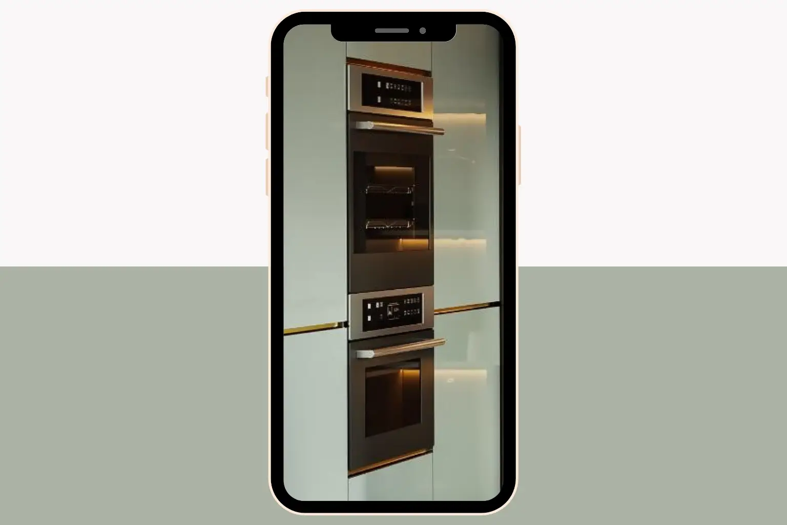 Showcased sleek appliances inside a modern kitchen for a home appliance brand